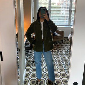 Abercrombie Sherpa Bomber Jacket